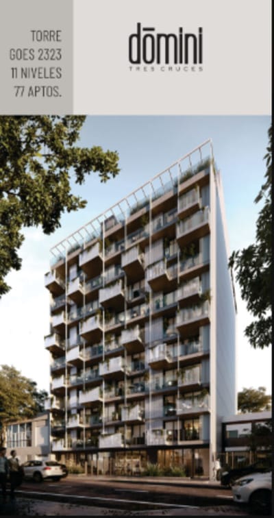 Venta Monoambiente en Pozo | Domini Tres Cruces | Amenities Premium | Ley de Vivienda Promovida