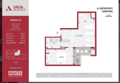 DELTA BLANES APTOS 1 Y 2 DORM - ENTREGA  ABRIL 2028