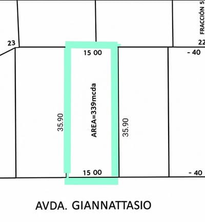 VENTAQ TERRENO SOBRE AVENIDA GIANNATTASIO LOMAS DE SOLYMAR