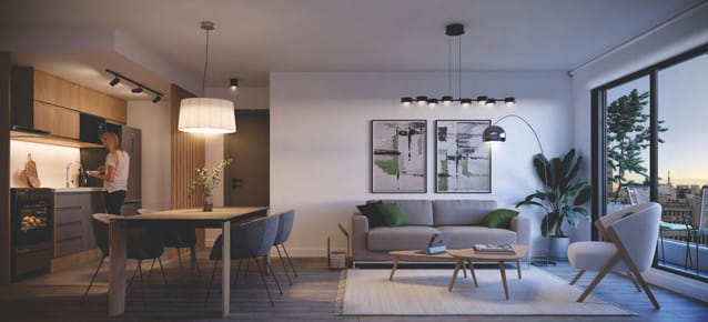 Apartamento en venta de 1 dormitorio en Cordón