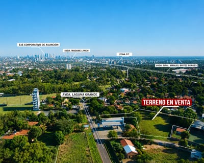 terreno comercial con salida a 3 calles