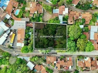 Vendo 4 terrenos en Barrio Obrero – 2.195 m² 