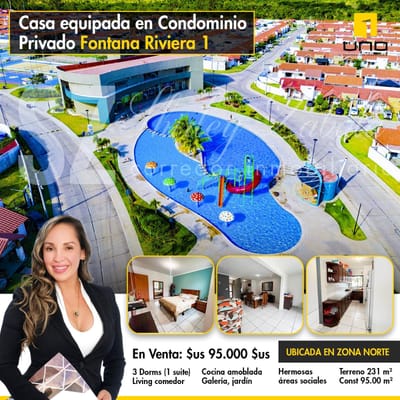 CASA EN VENTA FONTANA RIVIERA 1 