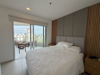 ALQUILO DEPARTAMENTO AMOBLADO DE 2 HABITACIONES EDIFICIO MOLAS LÓPEZ 
