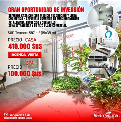 CASA EN VENTA – AV. ALEMANA! 
