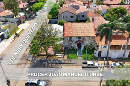 Vendo Amplia casa con Terreno en Asunción Barrio Mburucuya 