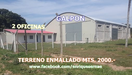 GALPÓN EN ALQUILER - AV. CRISTO REDENTOR 8-9NO ANILLO!!