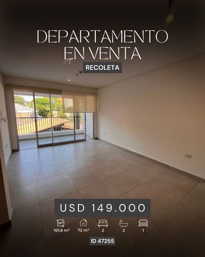 DEPARTAMENTO EN VENTA - EDIFICIO URBAN CARMELITA