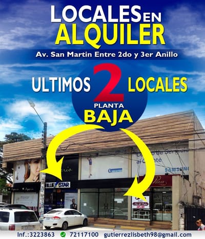 HERMOSO LOCAL EN ALQUILER 