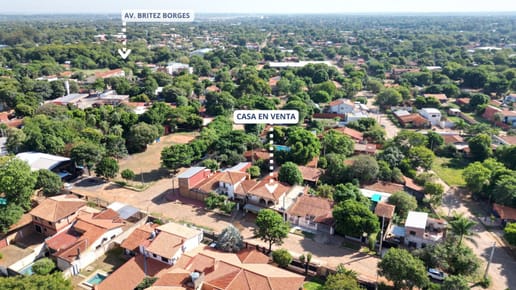 Vendo casa más salón comercial en Luque 