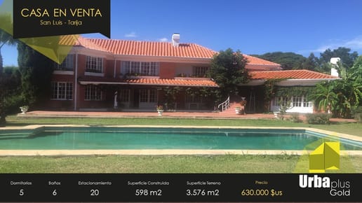 Hermosa Mansión en Tarija