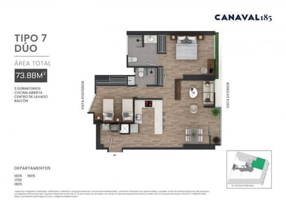 VENTA DE DEPARTAMENTO EN SAN ISIDRO - ENTREGA INMEDIATA