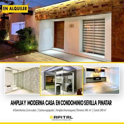 Casa en alquiler en Condominio Sevilla Pinatar