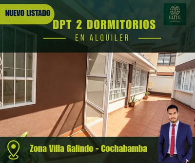 Departamento de 2 dormitorios en Alquiler | Calle Madrid – Zona Noroeste