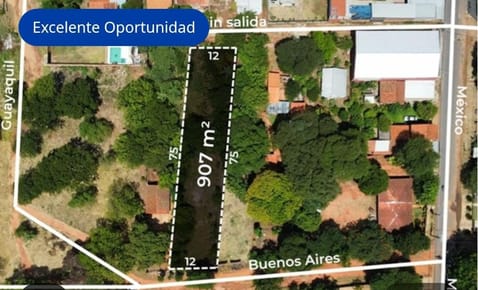 ID 12404 - OFERTO terreno de calle a calle en Mariano Roque Alonso