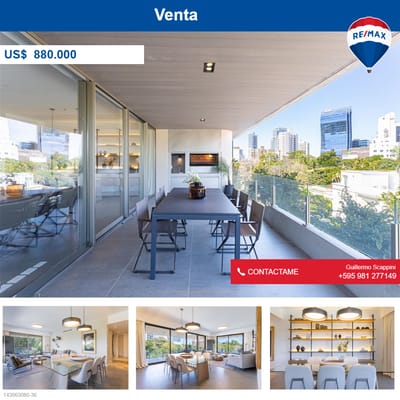 Departamento - Venta - Las Lomas (Carmelitas), Asunción, Paraguay