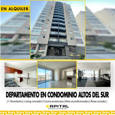 DEPARTAMENTO EN ALQUILER ZONA IRALA