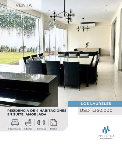 RESIDENCIA DE LUJO TOTALMENTE AMOBLADA 