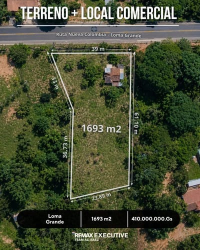 ¡Excelente oportunidad sobre Ruta Nueva Colombia – Loma Grande!
