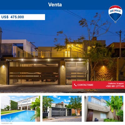 CASA RESIDENCIAL EN VENTA VILLA AURELIA ASUNCION