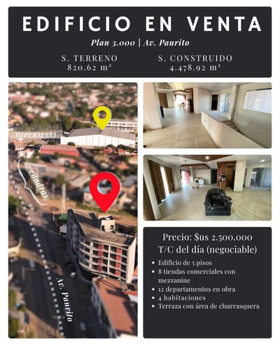 EDIFICIO COMERCIAL PLAN 3000 - AV. PAURITO