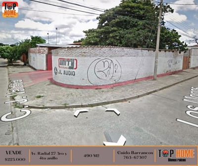 OPORTUNIDAD DE INVERSIÓN TERRENO SOBRE ESQUINA - ZONA NORTE
