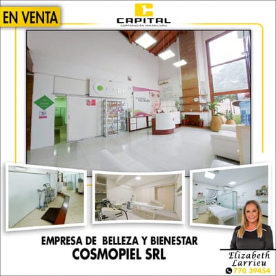 Empresa de belleza y bienestar COSMOPIEL en venta