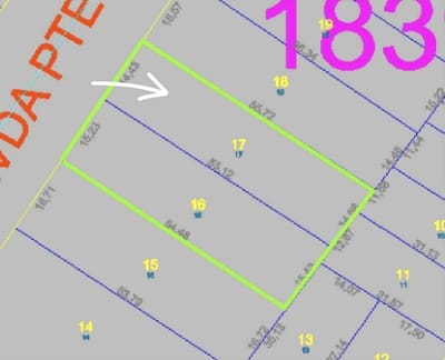 Se vende terreno de 600 m² en Asuncion sobre Avenda Peron