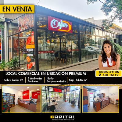 Local comercial en venta sobre Radial 27