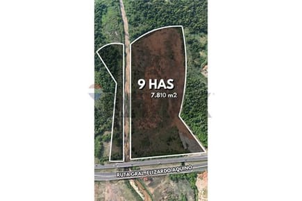 Propiedad de 9 hectáreas en Limpio ideal para centro logístico, industrias 