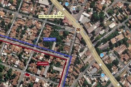 Terreno Limite Lambaré-Asunción