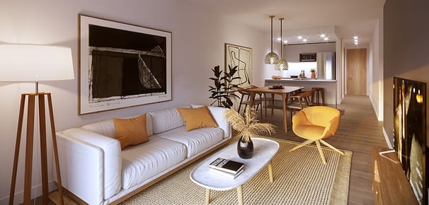Venta Apartamento a estrenar en Punta Carretas de categoría 1 dormitorio Barbacoa