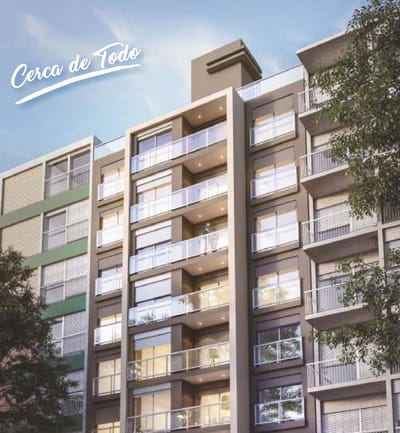 Venta apartamentos a estrenar en la calle Andes de 1 y 2 dormitorios, libre de impuestos