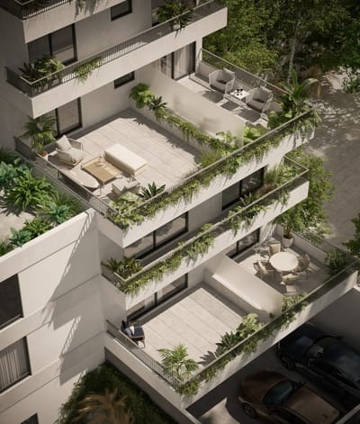 Venta apartamentos en Cordon sobre calle Colonia, con unidades Monoambientes, 1 y 2 dormitorios, libre de impuestos