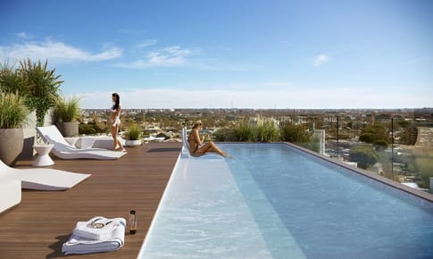 Lanzamiento en Cordón, 11 pisos con 98 apartamentos y una completa oferta de amenities de categoría.