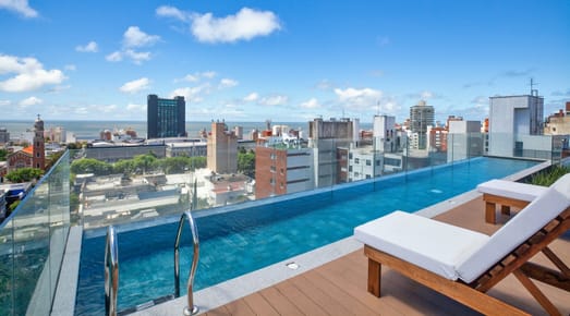 Venta Apartamento Punta Carretas 2 dormitorios  Garajes Piscina Barbacoa Gym Microcine