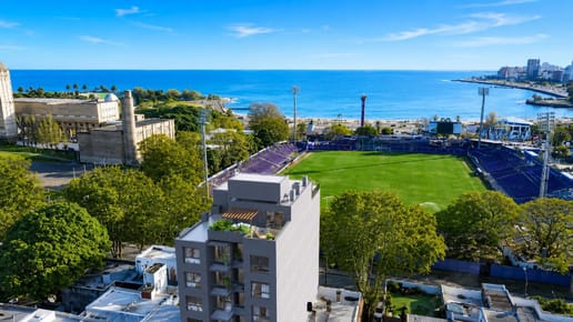 Proyecto Residencial en Punta Carretas – Diseño, Ubicación y Confort, Unidades 1 dormitorio con Vistas al Mar.