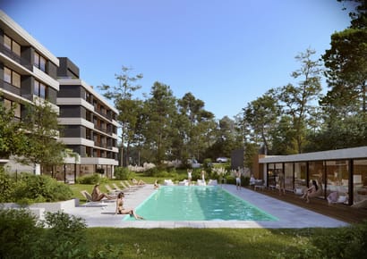 Exclusivo desarrollo a 200 metros del mar, Parada 31 Playa Brava, con solo 28 apartamentos de 2 y 3 dormitorios, lo que garantiza mayor privacidad