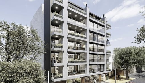 Tres Cruces, una oportunidad de inversión y vivienda estratégica en Montevideo con Ambientes con Patio 22m2 Vivienda Promovida