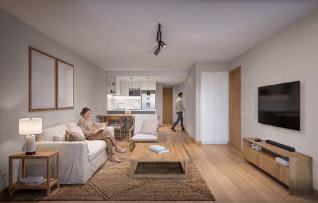 Un edificio UNICO, Premium, con unidades mono ambientes, 1 y 2 dormitorios, desarrollado por Gomez Platero conjunto a Pires Benlian