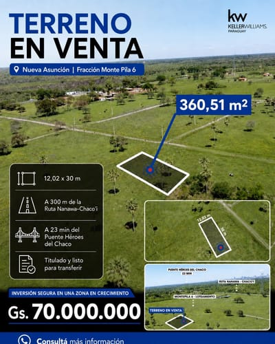 Terreno en Nueva Asunción