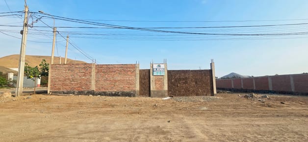 TERRENO EN VENTA 527 M2 URB. SAN CARLOS BAJO - PACHACAMAC