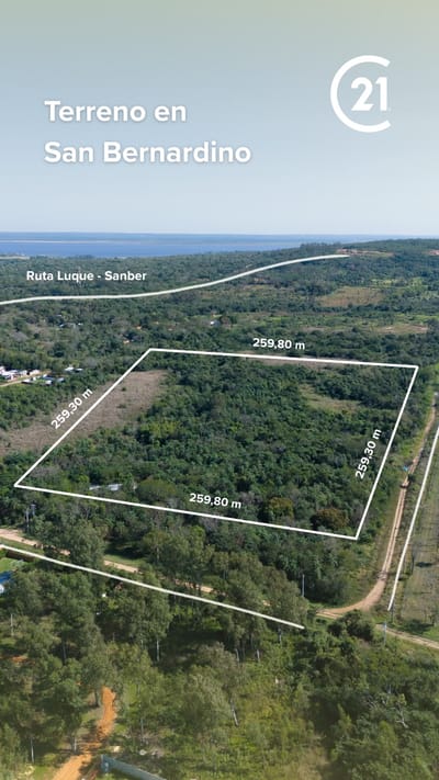VENDO 6,7 HECTÁREAS EN SAN BERNARDINO – CIERVO CUÁ