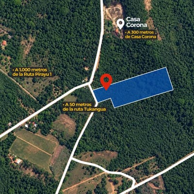 TERRENO EN VENTA EN PIRAYÚ | 18.000 M² CON VISTA AL LAGO