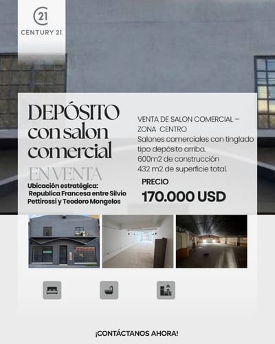 VENTA SALÓN COMERCIAL 