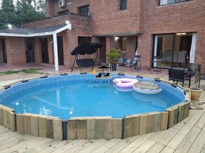 Alquiler Temporada Alta 2022/23! Hermosa Casa En Barrio Privado Con 4 Dormitorios Y Piscina!!