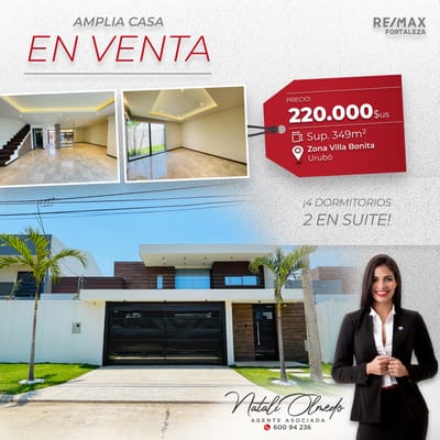 CASA EN VENTA - Villa Bonita