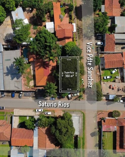 Terreno en esquina de 360 m² | Mariano Roque Alonso