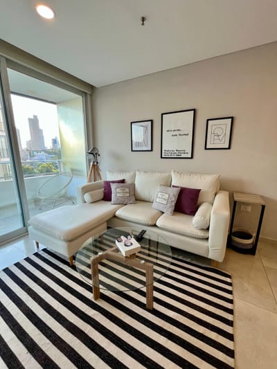 VENDO DEPTO DE UN DORMITORIO FULL AMOBLADO EN EL ANCORA SANTA TERESA
