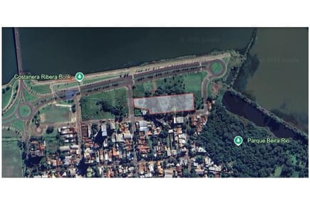 Terreno venta Costanera Padre Bolik Encarnación 